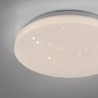 Kruhová - LD 14175-16 LED stropní svítidlo bílé hvězdné nebe průměr 22cm teplá bílá 3000K 3000K - JUST LIGHT - foto 4