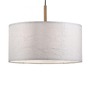 Kruhová - LD 14181-16 GREEN SOFI LED závěsné svítidlo černé s imitací dřeva 1 ramenné nadčasový design - LEUCHTEN DIREKT / JUST LIGHT - foto 4