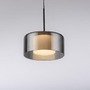Subtilní - PN 2112-18 Závěsné svítidlo LED RIKA 1 ramenné černá nastavitelná výška Comfort Lift SimplyDim 3000K - PAUL NEUHAUS - foto 4