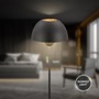 Stojací lampy - BRILO 1591015 Gryde stojanová lampa – s vypínačem, E27 patice, max. 10W, černá - BRILO - foto 4