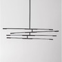 Dekorativní - NV 9180780 Závěsné svítidlo RACCIO černý kov a akryl LED 40W 230V 3000K IP20 stmívatelné - NOVA LUCE - foto 4