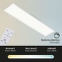 Hranatá - BRILO 7154016 RGB LED stropní svítidlo, CCT, noční světlo, RGB, časovač, stmívatelné (starý kód: BRILO 7154-016) - BRILO - foto 4