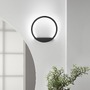 Dekorativní - FAN LED-LINGER-AP60-NER Nástěnné svítidlo LED LINGER černá 25 W 2750 lm CCT 60 x 15 cm - FANEUROPE - foto 4