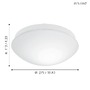 Kruhová - EG 97531 Stropní svítidlo BARI-M 97531 - EGLO - foto 4