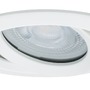 Koupelnová - P 93672 Vestavné svítidlo LED Nova Plus kruhové 1x6W GU10 bílá mat výklopné stmívatelné - PAULMANN - foto 4