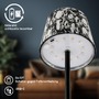 Stolní lampy dekorační - BRILO 7423043 BRILONER Boano LED stolní lampička bezdrátová IP44, stmívatelné, dotykový vypínač, motiv lebky 7423043 - foto 4
