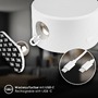 Bodová - BRI 3896016 Tari nástěnné bodové svítidlo - 1,6W, 160lm, LED, nabíjecí, CCT, stmívatelné, bezdrátové, bílá - BRILONER - foto 4