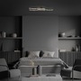 Dekorativní - BRILO 3718-035 LED nástěnné a stropní svítidlo, 80,5 cm, 19 W, 700 lm, černá - BRILO - foto 4