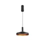 Subtilní - LA 1010287 LALU® závěsné svítidlo, patice LED, Mix&amp;Match, stříška pro povrchovou montáž, délka závěsu 200 cm, 2700/3000 K, 40°, PHASE, černá - BIG WHITE (SLV) - foto 4