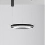 Kruhová - NV 9345616 Závěsné svítidlo PERRINE černý hliník a akryl LED 42W 230V 3000K IP20 stmívatelné - NOVA LUCE - foto 4