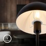 Stolní lampy dekorační - BRILO 7671015 Pura stolní lampička - s vypínačem, E14 patice, černá - BRILO - foto 4