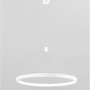 Kruhová - NV 9172735 Závěsné svítidlo EMPATIA bílý hliník a akryl LED 60W 230V 3000K IP20 stmívatelné - NOVA LUCE - foto 4