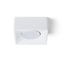 Sádrová - RED R14165 FRAM SQ přisazená sádrová 230V LED GX53 7W - RED - DESIGN RENDL - foto 4