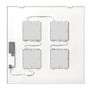 Hranatá - LA 1010121 PAVANNO 625 45 830/840/850 WB WH UGR19 - BIG WHITE (SLV) - foto 4