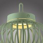 Na stůl - LD 19303-43 AKUBA LED stolní lampa průměr 25cm zelená na baterie USB IP44 stmívatelné dotykem 2700K - JUST LIGHT - foto 4