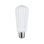 E27 - P 29080 White Lampion Filament 230V LED žárovka ST64 E27 4,3W 3000K stmívatelné bílá - PAULMANN - foto 4