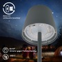 Stolní lampy dekorační - BRILO 7517015 Cilano RGBW stolní lampa na baterie IP44, stmívatelné, s nabíjecí základnou, antracit - BRILO - foto 4