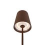 Stolní lampy pracovní - LA 1007695 VINOLINA TWO stolní svítidlo, aku, IP65, 2200/2700/3000 K, TOUCH, rezavá - BIG WHITE (SLV) - foto 4