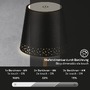 Na stůl - BRILO 7438-114 LED nabíjecí stolní lampa 38 cm 2,6 W 280lm černá-dřevo - BRILO - foto 4