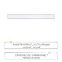 Hranatá - PN 16537-16-O FLAT LED panel svítidlo, bílé, hranaté, CCT nastavení teploty barvy, stmívatelné 2700-5000K - PAUL NEUHAUS - foto 4
