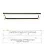 Hranatá - PN 6023-13 PURE-LINES LED stropní svítidlo 110x30 cm 2700-5000K antracit - PAUL NEUHAUS - foto 4