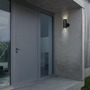 Nástěnná - BRILO 3792025 Venkovní nástěnné svítidlo, IP54 voděodolné a prachotěsné, Up/Down, 16cm výška, černá - BRILO - foto 4
