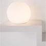 Dekorativní - NV 9183311 Nástěnné svítidlo ROOM bílý hliník a opálové sklo vypínač na těle LED Samsung 6W 230V 3000K IP20 nabíjení telefonu - NOVA LUCE - foto 4