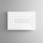 Dekorativní - FAN LED-HYPNOTIC-PL60X40 Stropní LED svítidlo HYPNOTIC bílá, 55 W, 7040 lm, CCT, 60 x 6 x 40 cm - FANEUROPE - foto 4