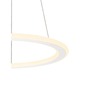 Kruhová - LA 1007856 ONE FLAT PD single, závěsná lampa, 180cm, 2700/3000K, PHASE, bílá - BIG WHITE (SLV) - foto 4