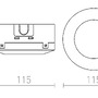 Do svítidla - RED G12756 IP-BOX pro senzor G12755 IP65 - DESIGN RENDL - foto 4