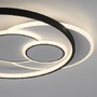 Kruhová - PN 6392-16 MAILAK LED stropní svítidlo kruhové černá/bílá, přepínatelné teple bílé světlo 3000K - PAUL NEUHAUS - foto 4