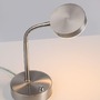 Stolní lampy pracovní - LD 14419-55 HENSKEN LED stolní lampička stříbrná barva 3000K - LEUCHTEN DIREKT / JUST LIGHT - foto 4