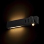 Bodová - RED R14524 ODEON LED bodové světlo, k posteli černá - RED - DESIGN RENDL - foto 4