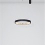 Kruhová - NV 9865140 Závěsné svítidlo PRESTON černý hliník a akryl LED 25W 230V 3000K IP20 stmívatelné - NOVA LUCE - foto 4