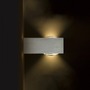 Nástěnná - RED R12831 KORSO II nástěnná česaný hliník 230V LED 2x3W 120° IP54 3000K - RED - DESIGN RENDL - foto 4