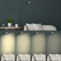 Stojací lampy - BRILO 1297015 LED CCT stojací svítidlo s dotykovým vypínačem 128 cm 6,6W 600lm černá (starý kód: BRILO 1297-015) - BRILO - foto 4