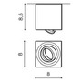 Downlight - AZZ AZ1713 Mini Eloy (white) - AZZARDO - foto 4