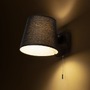 Dekorativní - RED R13651 SELENA nástěnná černá 230V E27 15W - RED - DESIGN RENDL - foto 4