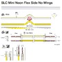 Dekorační - SLC S16137 LED pásek Mini Neon Flex Side bez křídel 6W/m 160lm/m 3000K Ra80 24V IP54 10m - TLG - foto 4