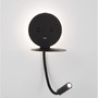 Bodová - NV 9173282 Bodové svítidlo ECLIP černý hliník nastavitelné vypínač na těle USB nabíjení LED Samsung 230V 3000K osvětlení 6W čtecí lampička 3W IP20 - NOVA LUCE - foto 4