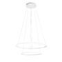 Dekorativní - FAN LED-AXIS-S6040-SPI Závěsné LED svítidlo AXIS, bílá, 31 W, 3360 lm, RGB + CCT, dálkový ovladač, stmívatelné 60/40 x 150 cm - FANEUROPE - foto 4