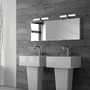 Koupelnová - BRI 2121015 LED svítidlo k zrcadlu 40 cm 6 W 720lm černá - BRILONER - foto 4