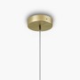 Dekorativní - M MOD302PL-01CG1 Závěsné svítidlo Antic E27 2700K 60W teplá bílá zlatá kov sklo - MAYTONI - foto 4