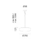Dekorativní - AR DX0060A10 Itka 35 závěsné - ARTEMIDE - foto 4