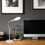 Stolní lampy pracovní - BRILO 7505-016 LED stolní lampa, 40 cm, 4,5 W, bílé - BRILO - foto 4