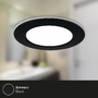 Kruhová - BRI 7035-035 RGB-CCT LED vestavná svítidla sada, pr.9,2 cm, 3x LED, 4,8 W, 450 lm, černá - BRILONER - foto 4