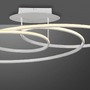 Kruhová - LD 15321-16 LUMACA LED stropní svítidlo bílé moderní světelný kruh do interiéru 3000K - JUST LIGHT - foto 4