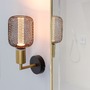 Dekorativní - P 71137 Nástěnné svítidlo Ravi IP44 E27 max. 60W černá mat/zlatá - PAULMANN - foto 4