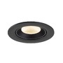 Kruhová - LA 1009706 NUMINOS® GIMBLE L Stropní vestavné svítidlo, 2700 K, 40°, IP20, kulaté, černé - BIG WHITE (SLV) - foto 4