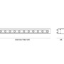 Zapuštěná - AR NL1732025K0 LineaLed osvětlení stěny 8,5W - 28° 3000K - ARTEMIDE - foto 4